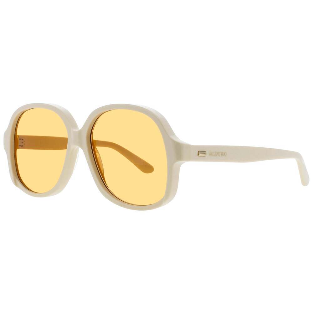 Valentino VLS-177C Sunglasses Ivory Plastic